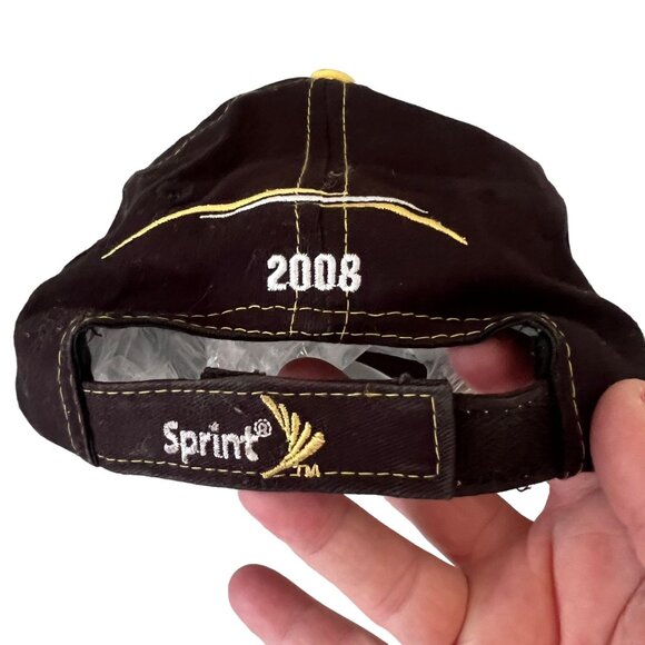 Nascar Sprint Cup Series 2008 Colorblock Embroidered Adjustable Ball Cap Hat - Picture 5 of 8